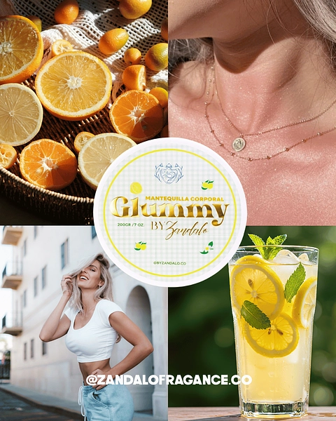Glummy Pop Citrico | Mantequilla Corporal Hidratante